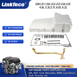 Linkteco LSスワップレトロフィットオイルパンキット1955-1987GM用LS1LS6 LS2 LS3 LS6 LSX 4.8L 5.3L 5.7L 6.0L 6.2Lエンジン302-1 317628 - Product Image 4