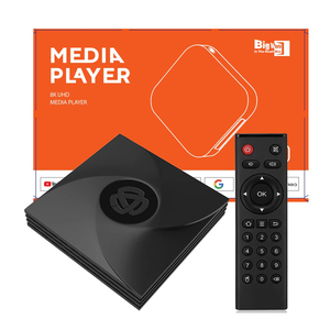 2024 il più recente set-top box all'ingrosso amlogic s905l Android 9 con il controllo vocale del sistema atv per internet tv set top box