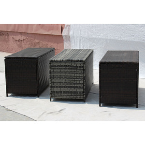 Natural Wicker Chest Storage <strong>Trunk</strong> Classic Rattan Storage Chest Rattan Box - Product Image 3