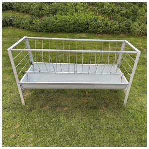 Jh-mech dễ dàng để lắp ráp 2 trong 1 hay & hạt <span class=keywords><strong>Feeder</strong></span> Heavy-Duty công suất lớn thép mạ kẽm feeders cho chăn nuôi - Product Image 2