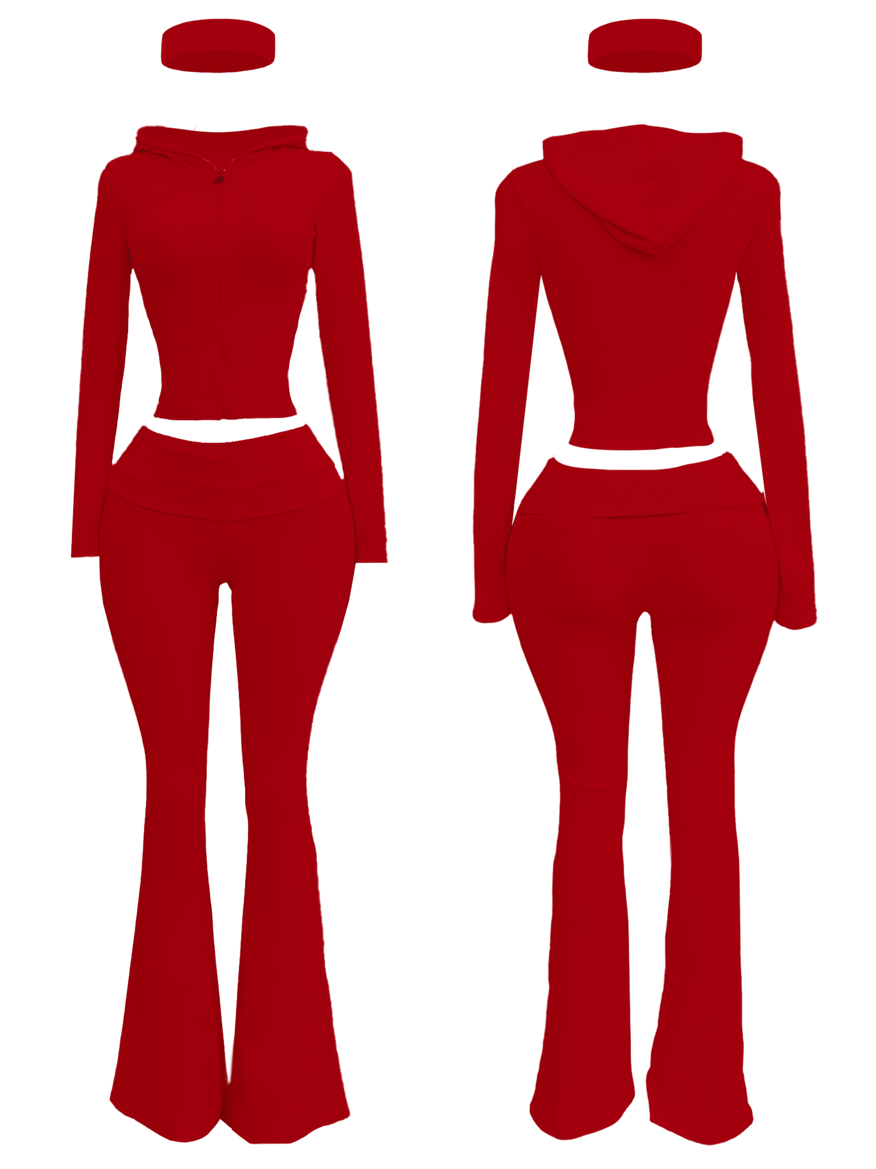 deep red