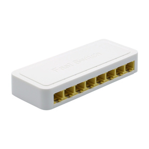 100Mbps 8 porte Mini Fast Ethernet LAN RJ45 Switch di rete Switcher Hub supporto VLAN - Product Image 3