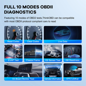 MUCAR CDL20 2025 OBD2スキャナーフルシステムスキャンツールチェックエンジンライト診断ツールスモッグテスト自動車コードリーダー - Product Image 2