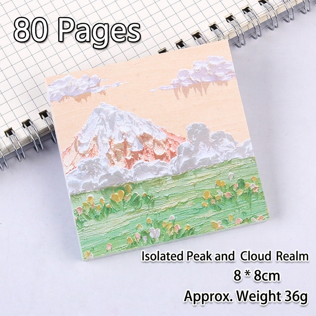 Gushan yunjing-80 sheets/book green