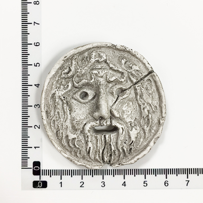 Roman grey mouth of truth