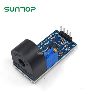 Analog akım ölçer sensörü modülü AC 0 ~ 5A ampermetre sensörü kurulu ZMCT103C Arduino için