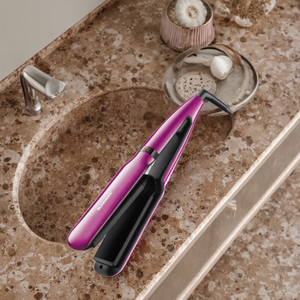 Dual-mục đích <span class=keywords><strong>LCD</strong></span> hiển thị tóc ép tóc có thể điều chỉnh nhiệt độ gốm nhựa CuộN Nẹp chống bỏng nổi tấm RV - Product Image 1