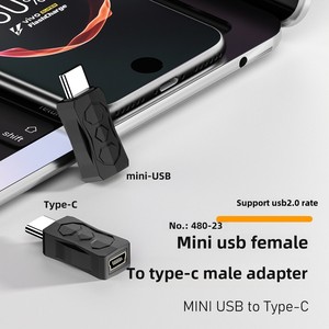 Adattatore USB Micro a mini convertitore USB U scudo collegare il disco rigido del computer Android adattatore per telefono cellulare - Product Image 2