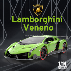 MZ CL1404 lambze Lambo Veneno spor araba 2.4G 1/14 RC yarış araç 4CH manuel süper spor araba modeli oyuncaklar - Product Image 2