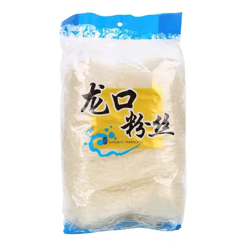 Tagliatelle di vetro secco di Vermicelli di riso Longkou fatti a mano dell'alimento salutare della fabbrica cinese