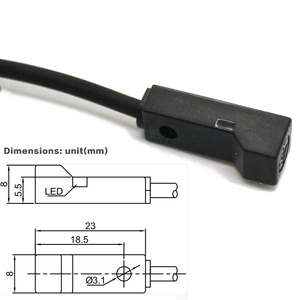 Rectangular interruptor inductivo de proximidad sensor (LE09SN25DNO DC3) - Product Image 3