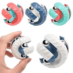 Kreative Dekompression Puzzlespiele Büro Schreibtisch Spielzeug Orbit Ball Zappeln Würfel Spielzeug Lustige Top Spinning Hand Spielzeug Kinder Geburtstags geschenk