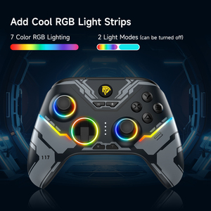 EasySMX X15 PC <strong>Controller</strong> With RGB Light and Hall Joysticks Hall Triggers, 2.4GHz Wireless/Blue Tooth/Wired Gamepad - Product Image 2