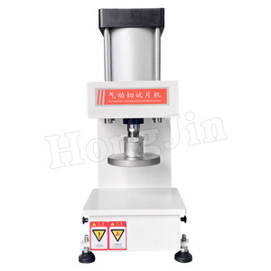 Máquina de corte de piezas de prueba neumática Máquina de prueba de punzonado de plástico y cuero Máquina de muestreo de corte y punzonado de piezas de prueba - Product Image 3