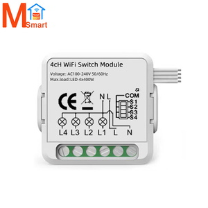 Tuya Smart Mini2Way WiFi/Zigbeeスイッチモジュールリレー1/2/3/4チャンネルスイッチ - Product Image 1