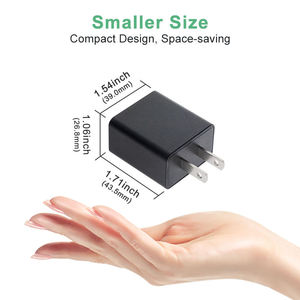 USB a <strong>Port</strong> Portable Charger with US Plug 5V 2A 100-240V/0.4A <strong>Input</strong> <strong>Output</strong> Power 10W OTP &amp; OVP Protection for Phone Radio Speaker - Product Image 6