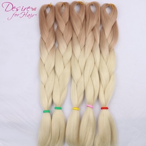 1 Gói Cổ Phần Lớn 200 + Màu Ombre Jumbo Braid Tóc Nối Tổng Hợp Tóc Bện Hộp Jumbo Tóc Bện Tổng Hợp - Product Image 5