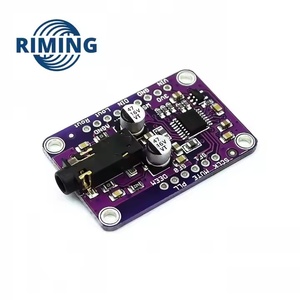 New and Original UDA1334A I2S DAC Audio Stereo Decoder Module Board <strong>3.3V</strong> - 5V - Product Image 2