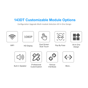 OEM Новый 14 дюймов планшетный ПК с системой андроида и POS терминал