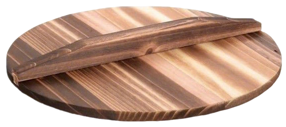 สีดำ - ฝาไม้ - ไม่มีกระทะ