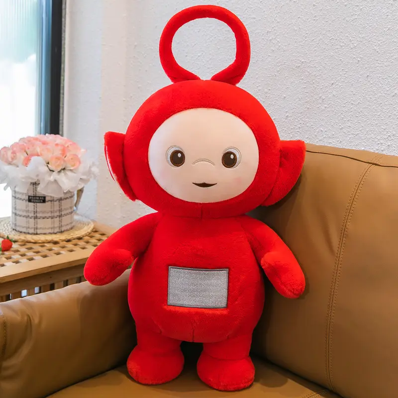 Venta al por mayor de dibujos animados Anime periféricos Teletubby peluche muñeca bebé calmante juguete decoración del hogar muñeca buenos regalos para niños
