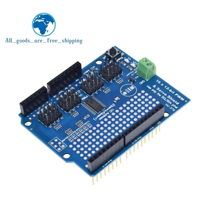 TZT Motor/Schritt/Servo/Roboter Schild für Arduino I2C v2 Kit mit PWM Treiber TOP