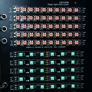 DC24V RGB RGBWマジックライトデザイナーサンプルブックモダンマルチLEDストリップリビングルーム用ABSランプ本体住宅用 - Product Image 6