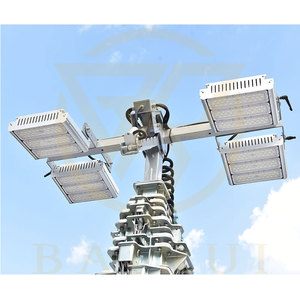 ソーラーエネルギーシステム<span class=keywords><strong>LED</strong></span>モバイルソーラーライトタワー屋外モバイルポータブル<span class=keywords><strong>LED</strong></span>ソーラータワーライト