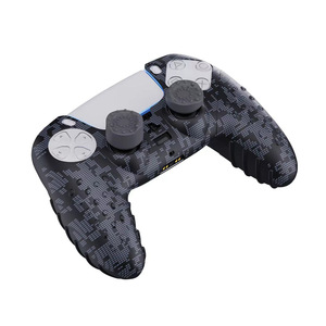 Cover in Silicone per PS5 Controller in gomma di Silicone Cover custodia protettiva per pollice impugnature per PS5 accessori per gioco Joystick - Product Image 2
