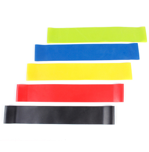 Banda de resistencia de 5 bucles de látex de alta elasticidad, Mini banda de bucle impresa para gimnasio y Ejercicios en casa y tubos de tonificación - Product Image 1