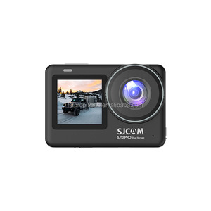 SJCAM SJ10专业4K60FPS运动相机双屏液晶154 DVR 30m防水8X变焦运动摄像机10m遥控库存 - Product Image 1
