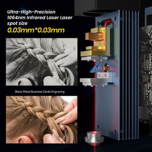 新しいAtomstack R30 V2アップグレード赤外線レーザーモジュール1064nm彫刻ヘッド工具用レーザー彫刻交換マーク金属 - Product Image 3