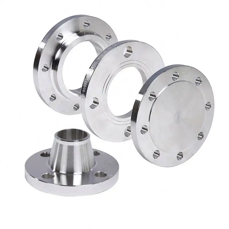 Personalizado ANSI 150lb-2500lb 1/2 "-72" SS WN Flange Da Garganta Da Solda de Aço Inoxidável Flanges