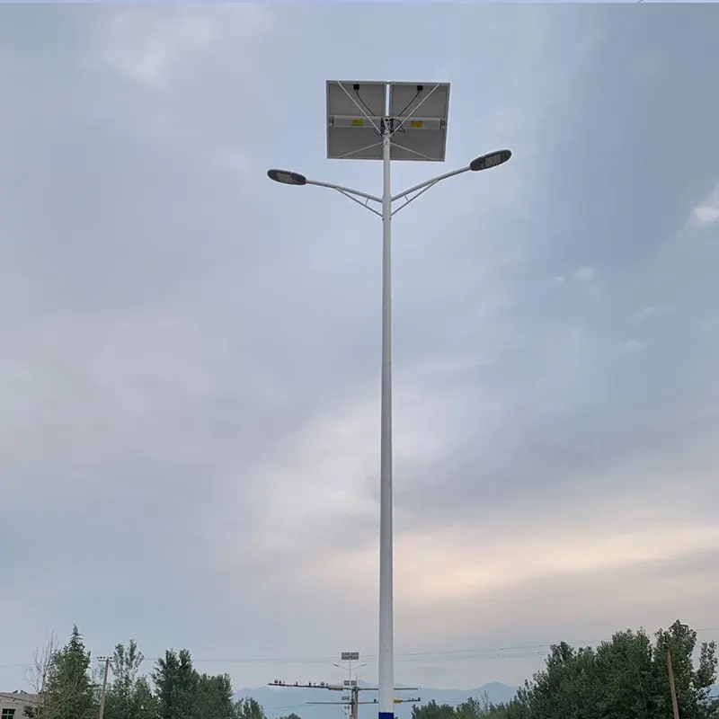 Farola solar personalizada, luz led, suministro directo de fábrica