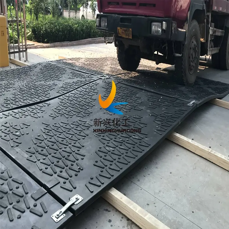 Base de dura colchão matrak polic plástico placa de estrada composto tapete de chão