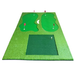 Mini campo da Golf tappeto erboso erba artificiale Indoor Outdoor pratica Putter tappeto Golf di grandi dimensioni Putting Green Mat - Product Image 1