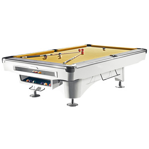 Bàn bi-a và bàn bóng bàn kết hợp hai trong một, làm từ gỗ nguyên khối, kiểu dáng sang trọng, đặt hàng riêng tại nhà máy - Product Image 5