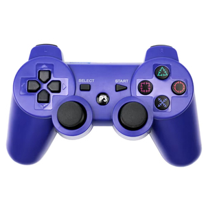Controlador de juego inalámbrico PS3 con sensores de vibración del disparador del motor de vibración para consolas de PC y palos de control de juegos de computadora - Product Image 3