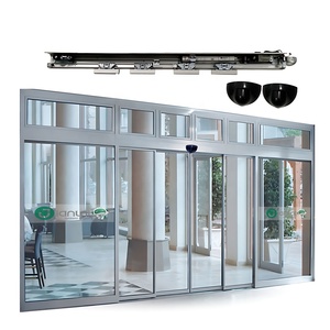 Motore elettrico senza spazzole apertura porta operatore sicurezza intelligente telecomando automatico sistema di porte scorrevoli - Product Image 2