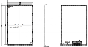 Tùy chọn cảm ứng Bảng điều chỉnh 10.1 inch 800*1280 chân dung màn hình mipi 40Pins IPS LCD module cho điện tử máy đánh chữ - Product Image 5