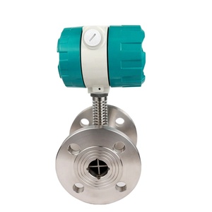 Iyi tekrarlanabilirlik 304 paslanmaz çelik sıvı pentane flanş türbin debimetre yüksek hassasiyetli metanol debimetre sensörü - Product Image 1