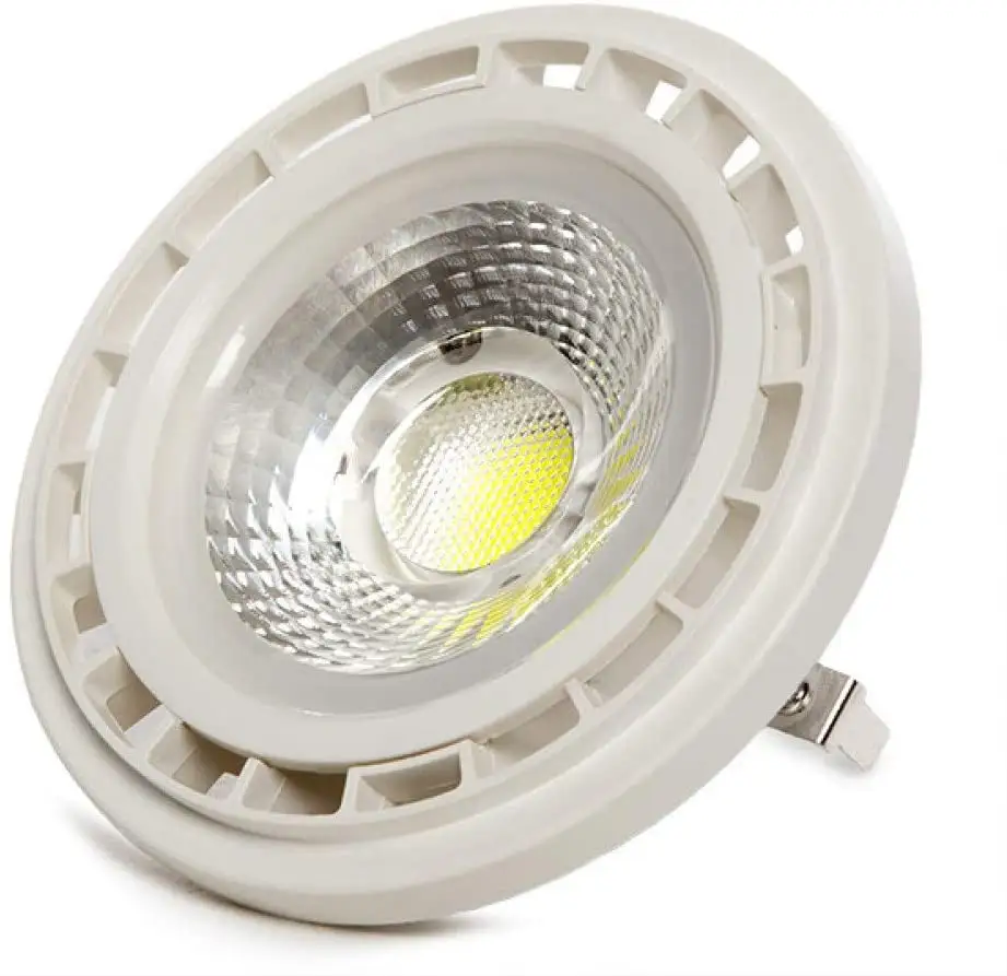 높은 전원 GU10 G53 기본 led 스포트 라이트 9-15w 110v/220v dimmable 초점 빛 AR111 통 조명기구 COB 그릴 빛