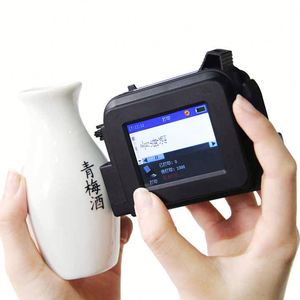 Mini-Drucker Batch-Code Tragbare Hand-Tinten strahl druckmaschine für schnell trocknende Batch-Codierer Ei Datum Ablaufnummer Datum - Product Image 2