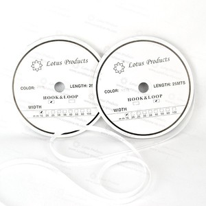 Cinta de gancho y lazo de nailon personalizada Cinta de sujeción de correas de gancho y lazo para prendas - Product Image 2