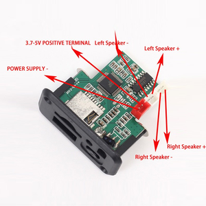 Electronic部品Mini 5V MP3 Decoder Board Decoding Module USB With Amplifier & Remote Controller - Product Image 6