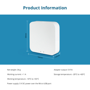 Шлюз Zemismart Tuya Zigbee 3,0 WiFi BLE Sigmesh многорежимный шлюз Tuya BLE умный шлюз концентратор умный дом zigbee BLE Bridge - Product Image 6