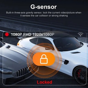 Xe hộp đen 4 máy ảnh 1080P WIFI Dash Cam với DVR & Video Recorder 1 năm bảo hành - Product Image 3