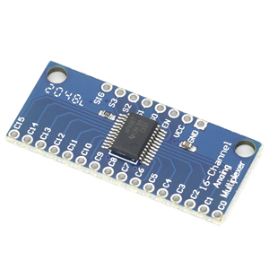 Smart Electronics CD74HC4067 Módulo de placa de ruptura de multiplexor digital analógico de 16 canales para Arduino