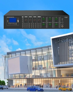 Factory Cheap Price Class D <strong>2</strong> Channel Audio Control <strong>Zone</strong> <strong>Mixer</strong> matrix Amplifier with BlueTooth - Product Image 4