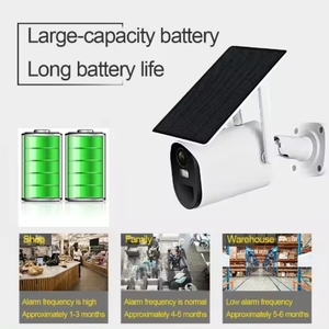 Ubox-Cámara de seguridad inteligente para exteriores con energía solar, sistema de red wifi 4G con batería, solución de seguridad para el hogar inteligente - Product Image 3